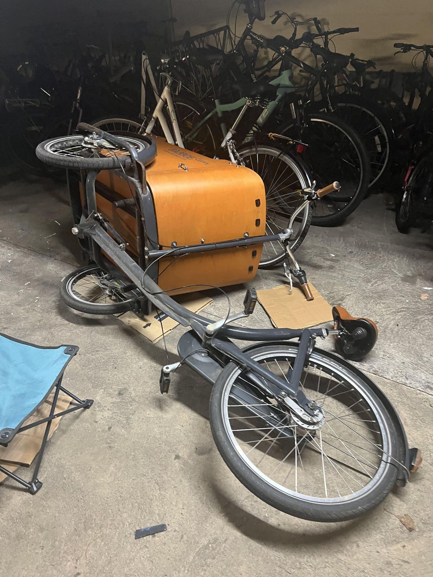 Gestalde Babboe-bakfiets